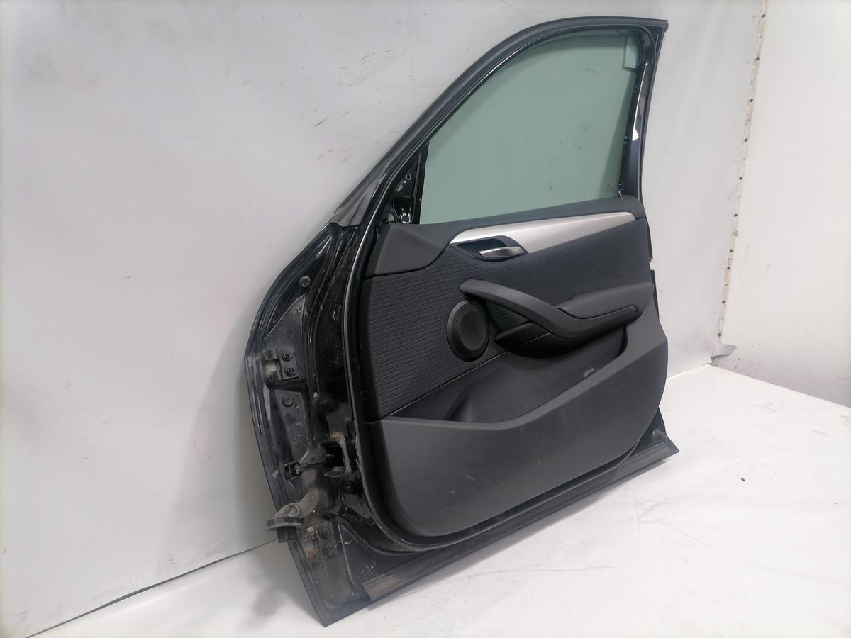 BMW X1 E84 original T&uuml;r vorn rechts 475 Blacksapphire Rohbau Bj.2013
